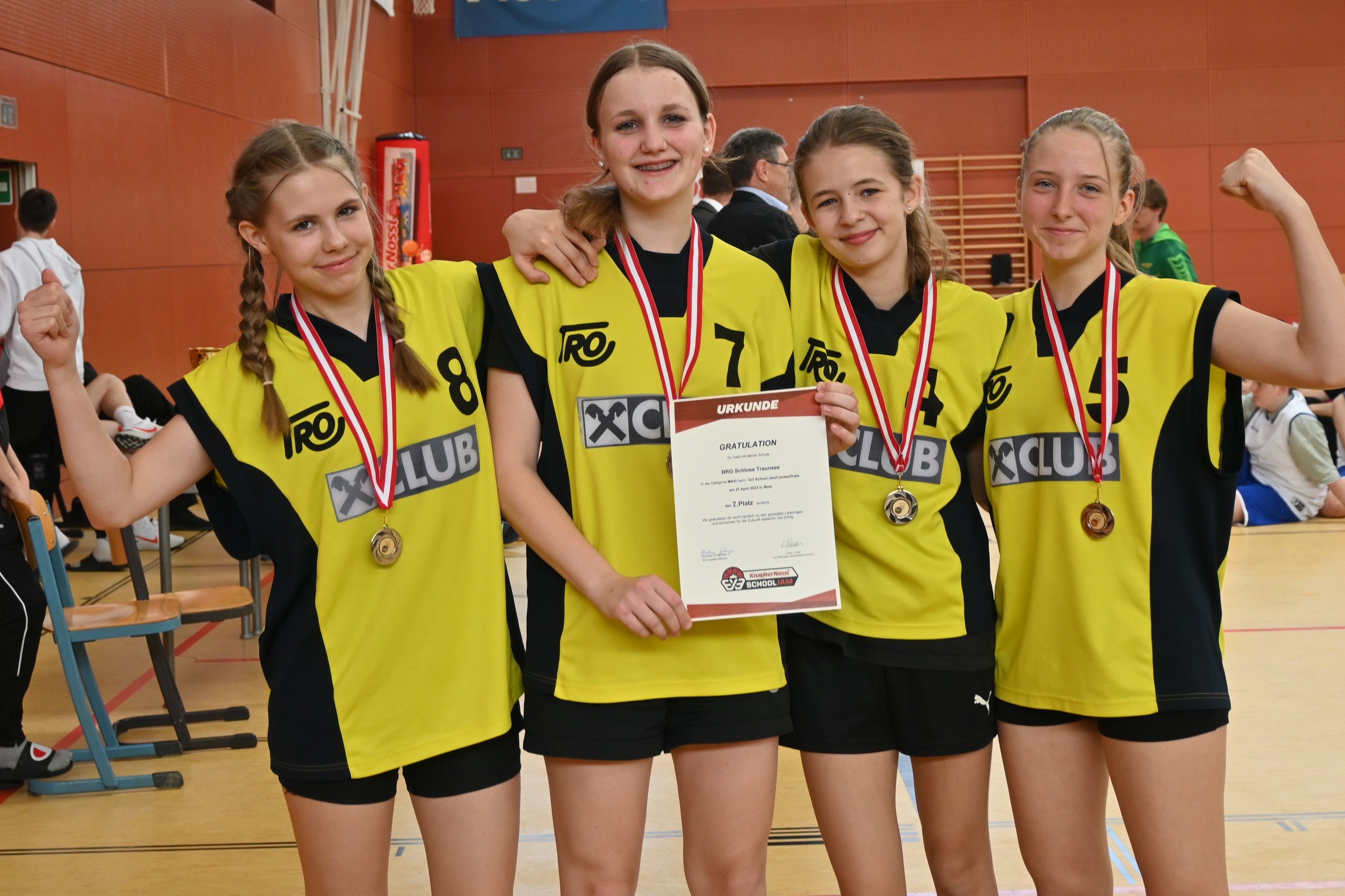 Wels Landesmeisterschaft Basketball 3 X 3 School Jam Schnell Spannend Und Action Pur Brg 8115